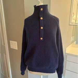Navy Turtleneck sweater